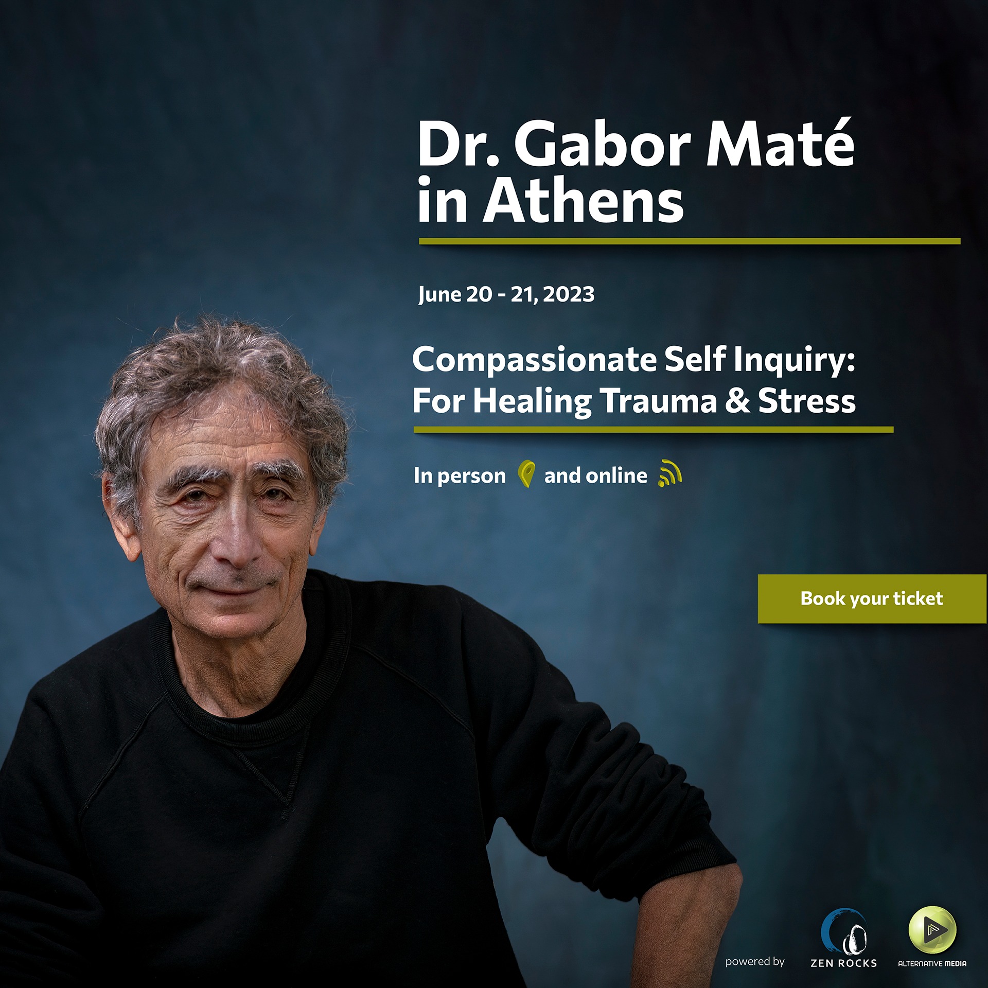 dr gabor mate in athens